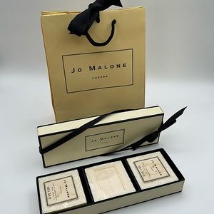 🎉 HP 🎉 NIB Rare Find - Jo Malone London Lime & Grapefruit Bath Soap Set